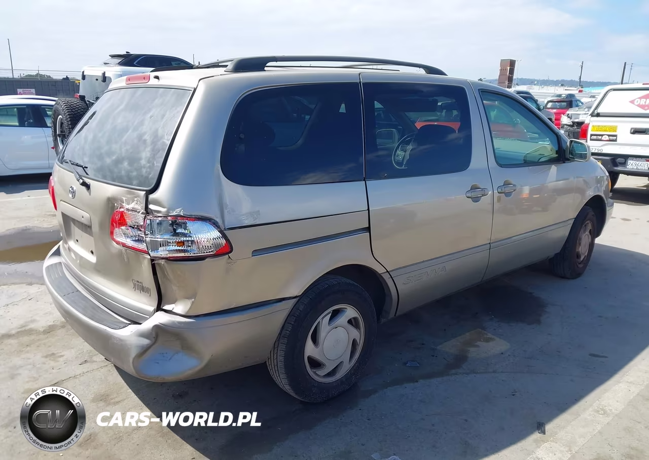 2003 Toyota Sienna Le VIN:4T3ZF13C83U538642 - 4