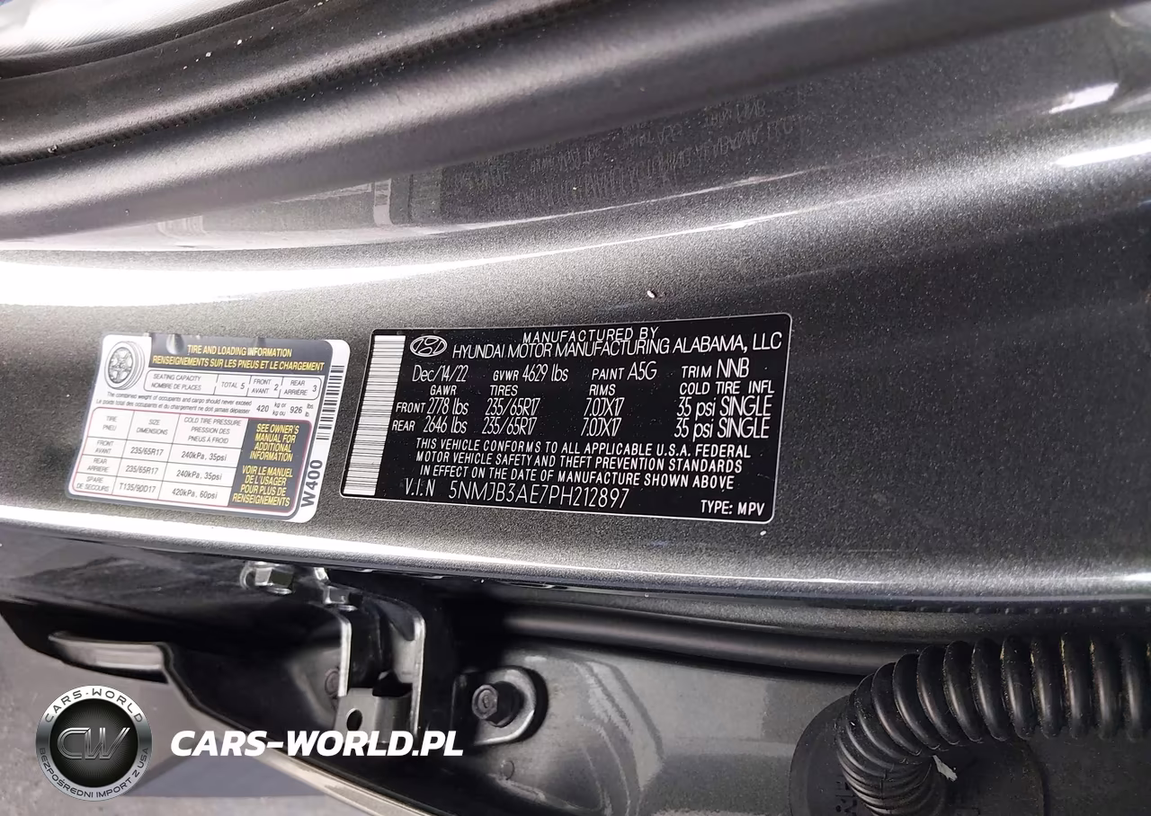 2023 Hyundai Tucson Sel VIN:5NMJB3AE7PH212897 - 9