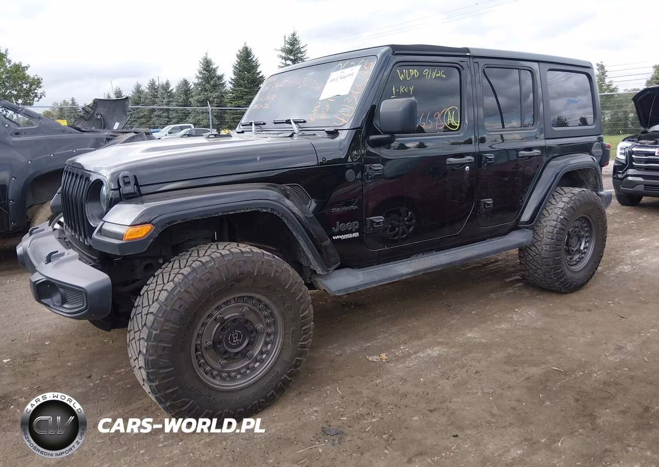 2018 Jeep Wrangler Unlimited Sahara 4X4 VIN:1C4HJXEG0JW184952 - 2