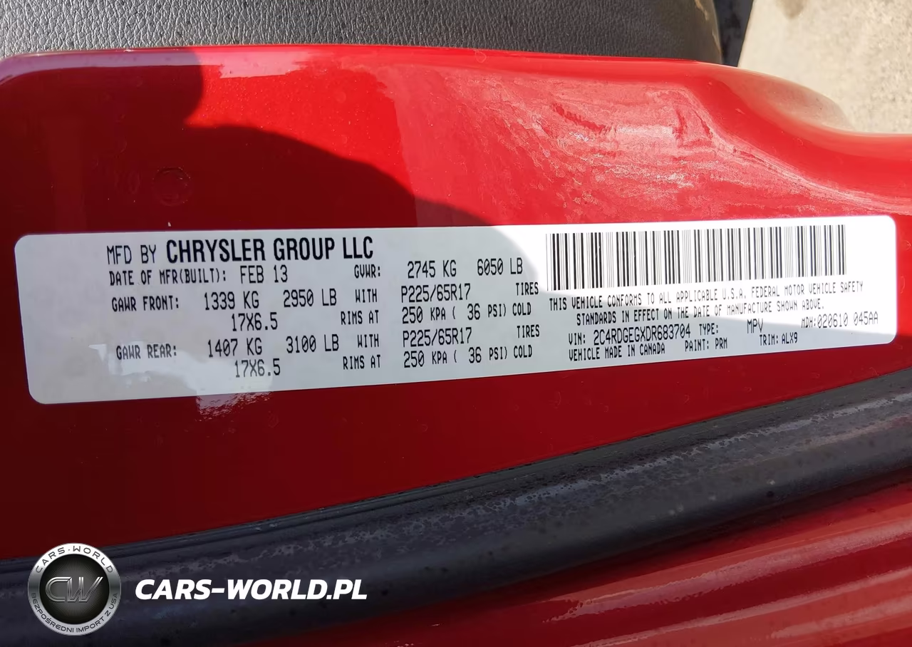 2013 Dodge Grand Caravan R-T VIN:2C4RDGEGXDR683704 - 9