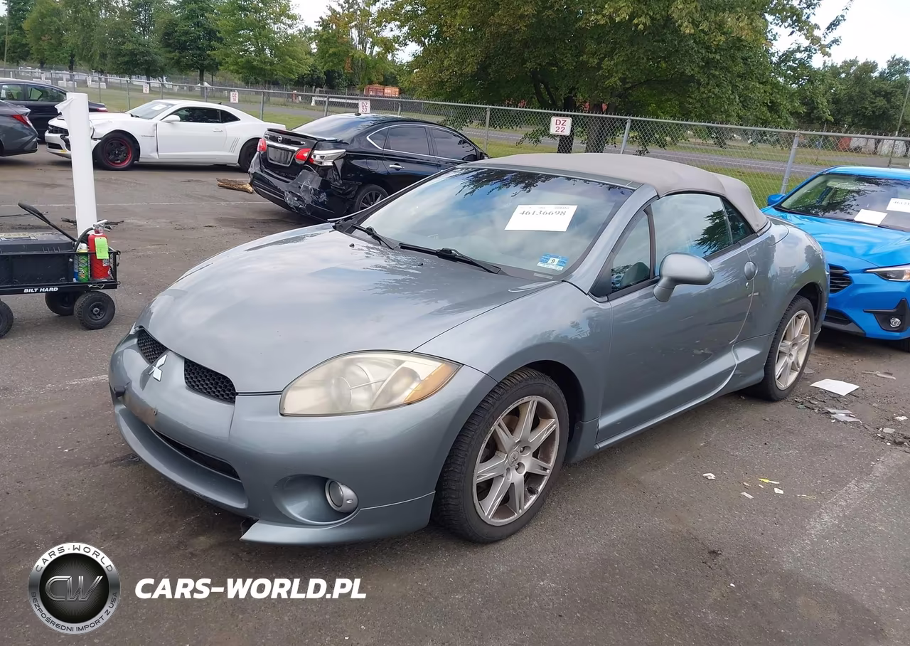 2007 Mitsubishi Eclipse Spyder Gt VIN:4A3AL35T67E014429 - 2