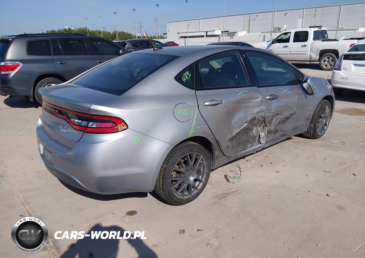 2015 Dodge Dart Se VIN:1C3CDFAA5FD432570 - 4