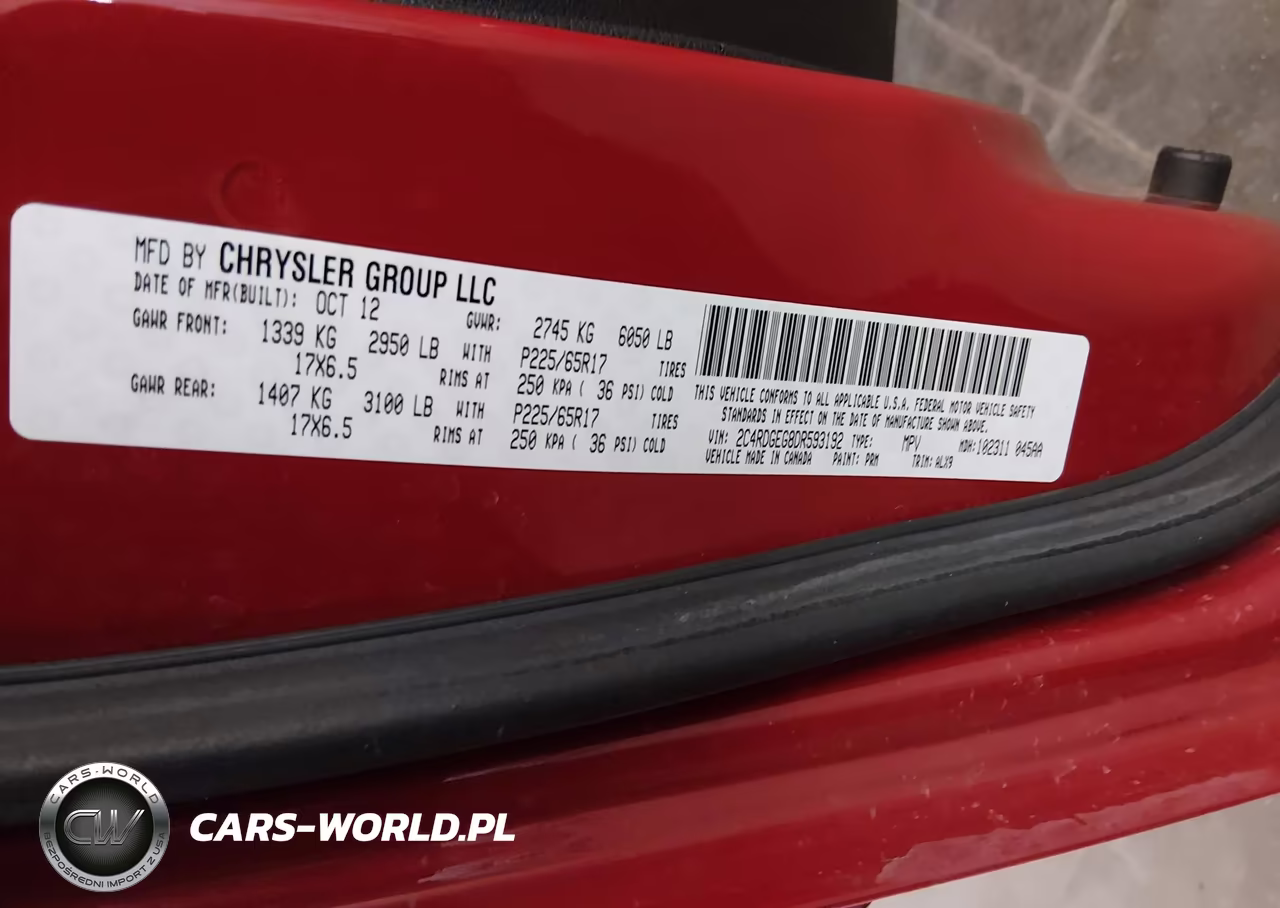 2013 Dodge Grand Caravan R-T VIN:2C4RDGEG8DR593192 - 9