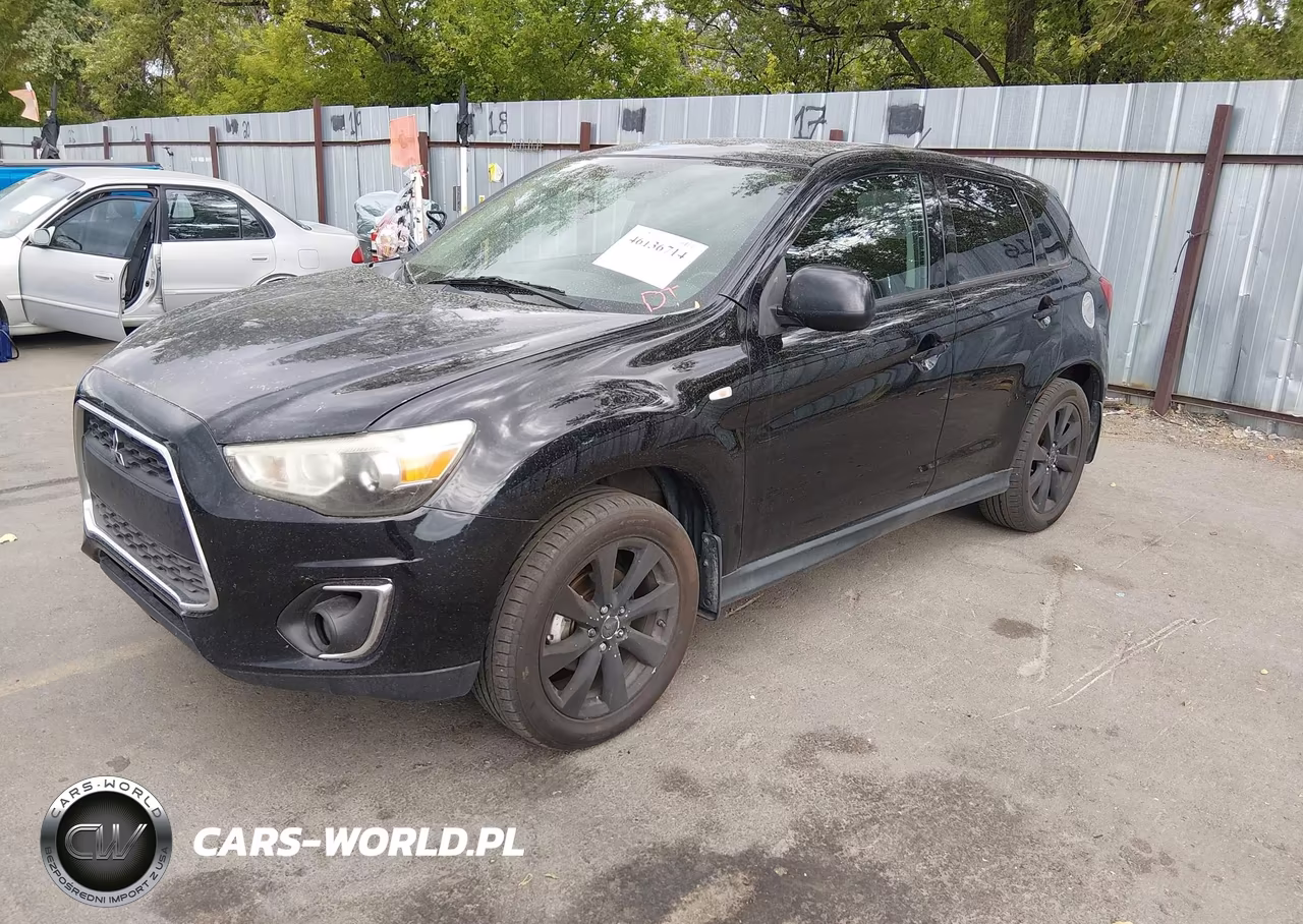 2015 Mitsubishi Outlander Sport Es VIN:4A4AP3AW7FE061385 - 2