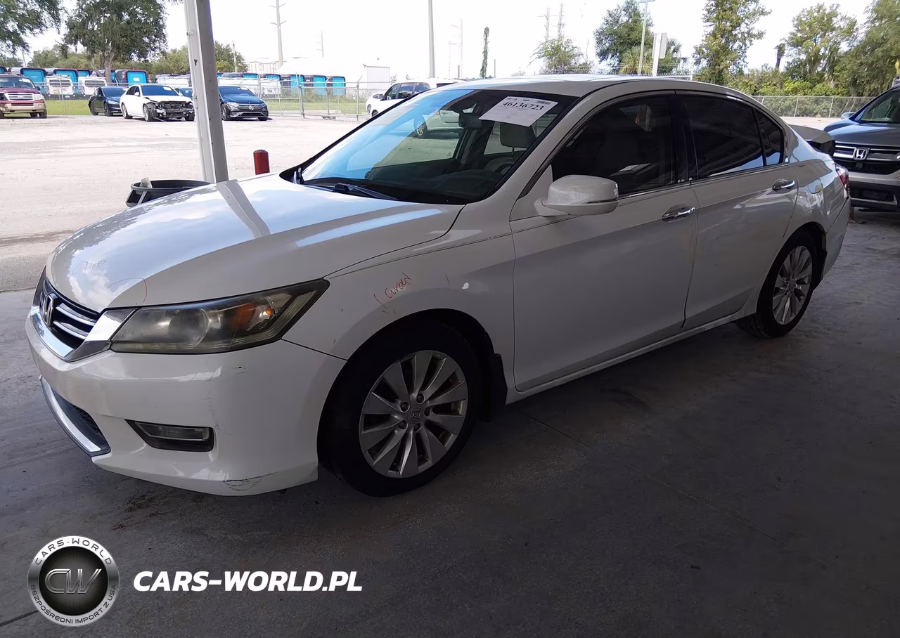 2013 Honda Accord Ex-L V-6 VIN:1HGCR3F82DA047596 - 2