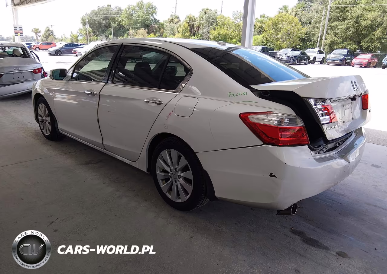 2013 Honda Accord Ex-L V-6 VIN:1HGCR3F82DA047596 - 3