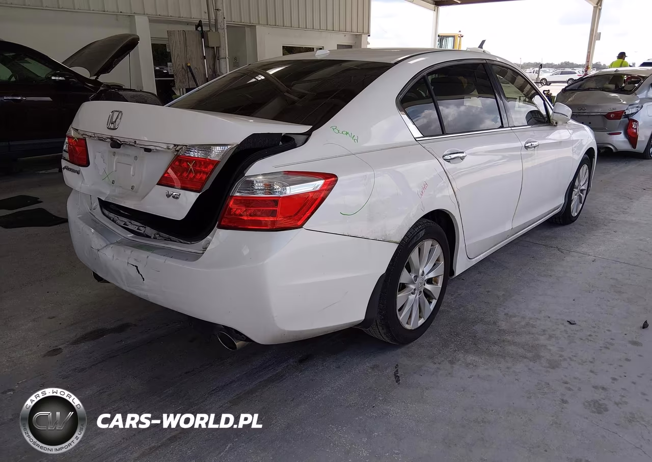 2013 Honda Accord Ex-L V-6 VIN:1HGCR3F82DA047596 - 4