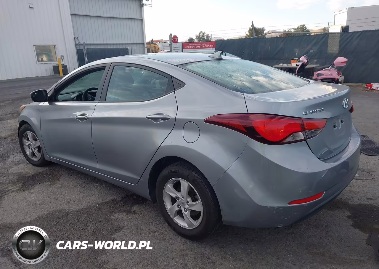 2015 Hyundai Elantra Se VIN:5NPDH4AE2FH562103 - 3