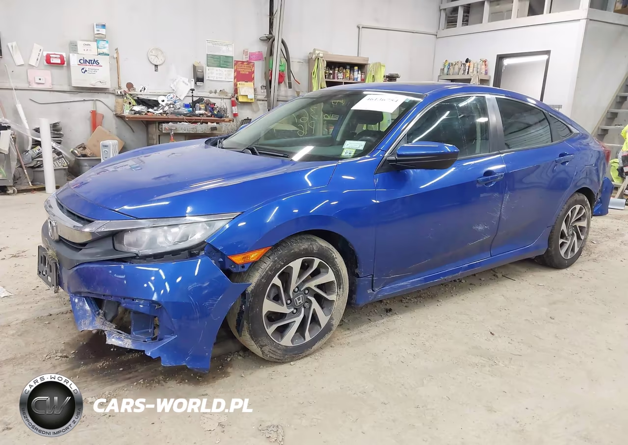 2016 Honda Civic Ex VIN:19XFC2F77GE032589 - 2
