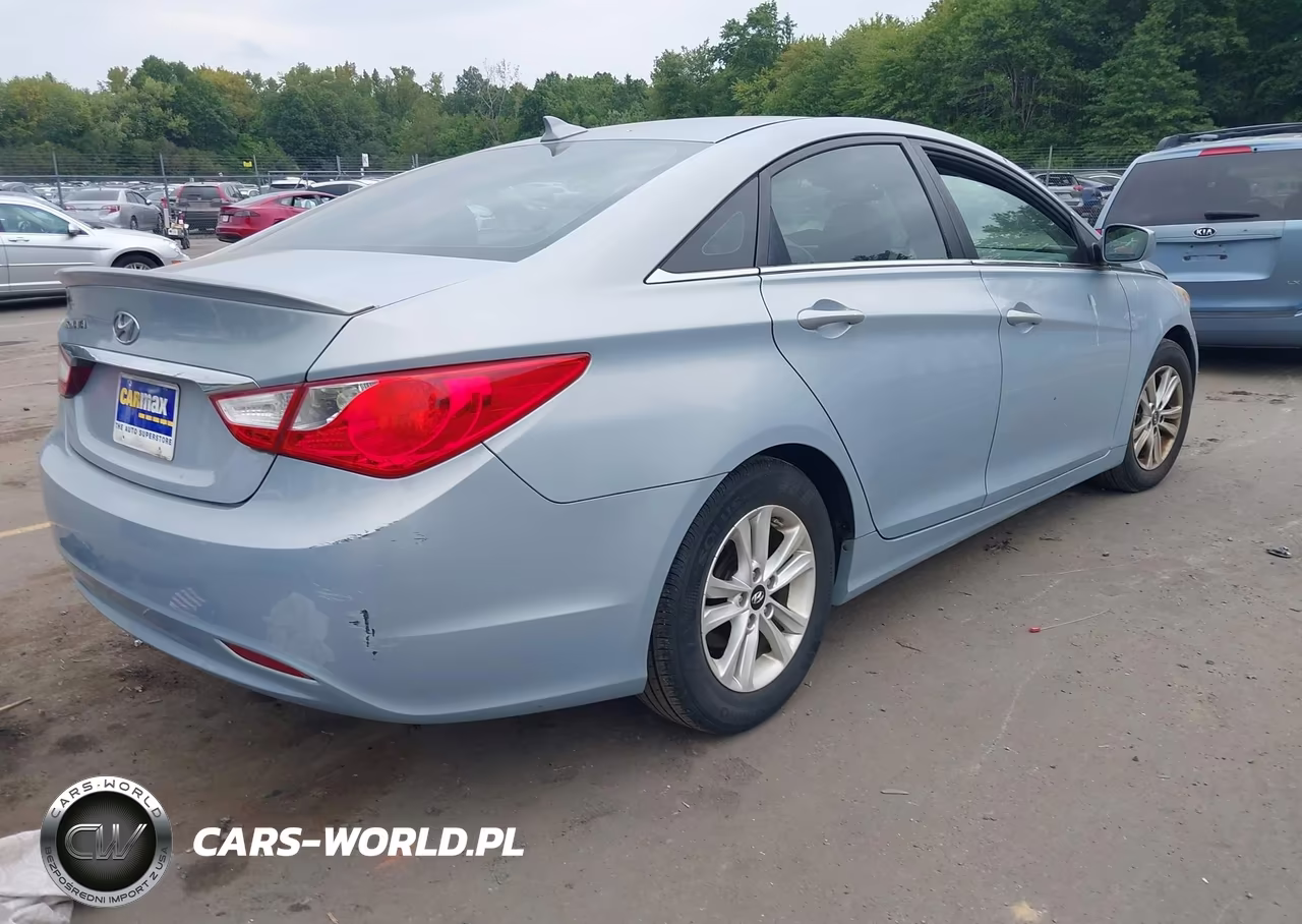 2013 Hyundai Sonata Gls VIN:5NPEB4AC6DH716796 - 4