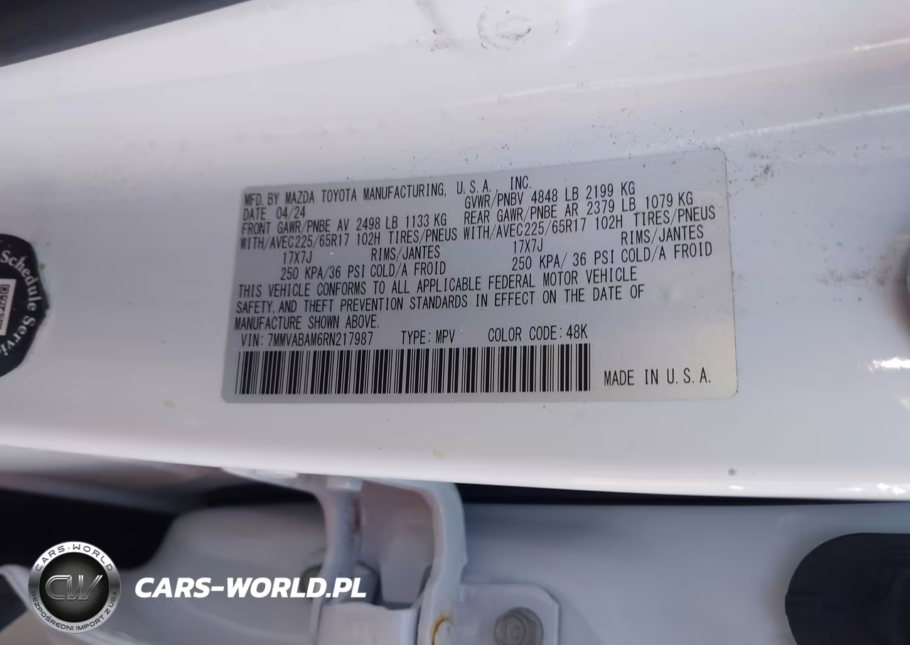 2024 Mazda Cx-50 2.5 S Select VIN:7MMVABAM6RN217987 - 9