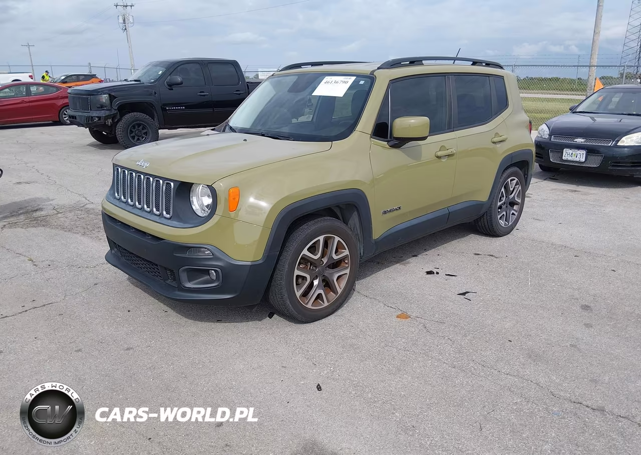 2015 Jeep Renegade Latitude VIN:ZACCJABT0FPB54408 - 2