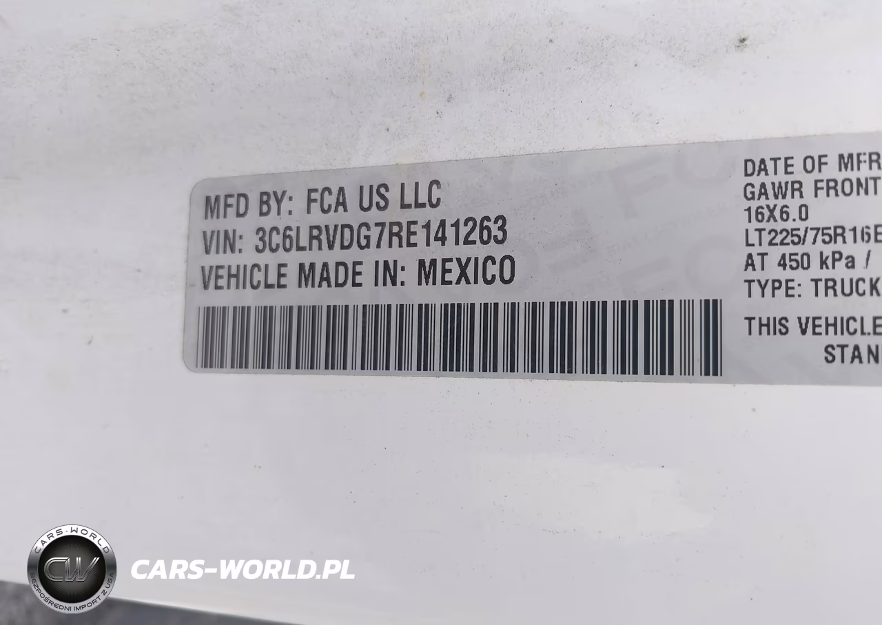 2024 Ram Promaster 2500 Tradesman High Roof 159 Wb W-Pass Seat VIN:3C6LRVDG7RE141263 - 9