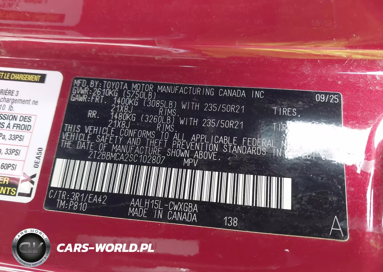 2025 Lexus Rx 350H Premium VIN:2T2BBMCA2SC102807 - 18