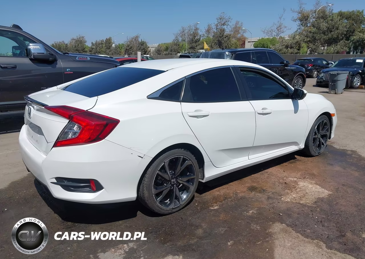 2021 Honda Civic Sport VIN:2HGFC2F88MH549023 - 4