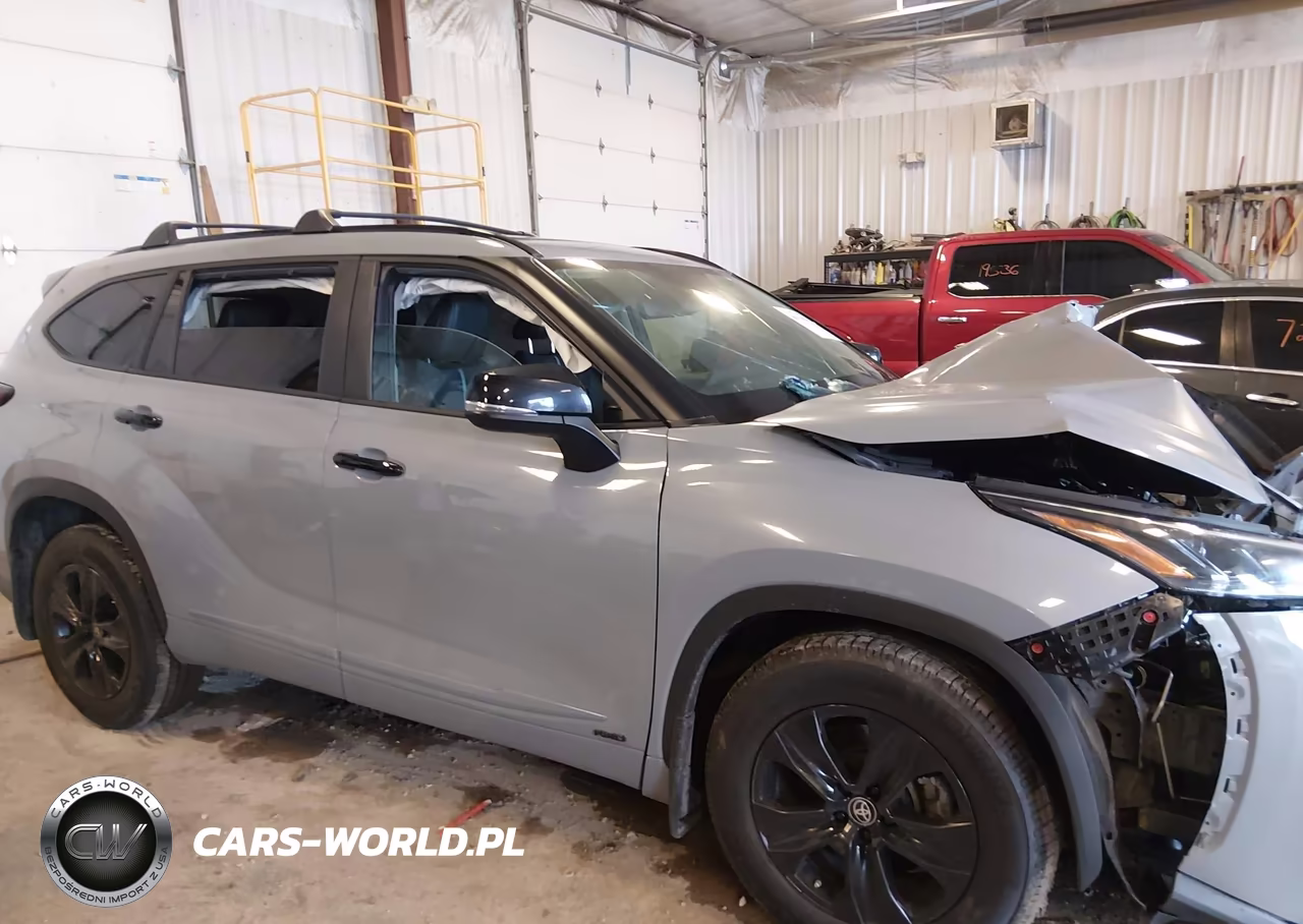 2025 Toyota Highlander Hybrid Xle Nightshade VIN:5TDKBRCH6SS669060 - 13