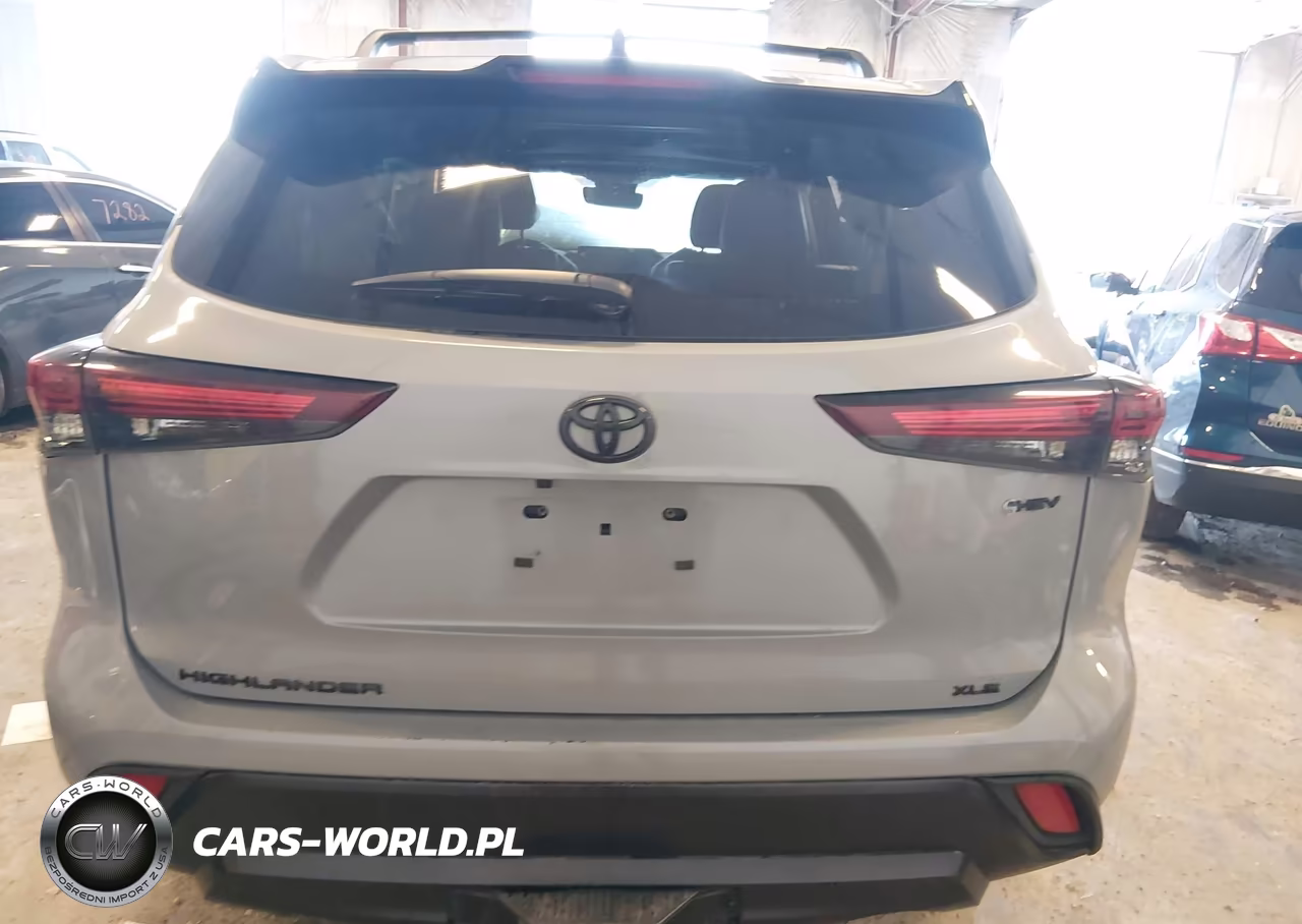 2025 Toyota Highlander Hybrid Xle Nightshade VIN:5TDKBRCH6SS669060 - 16
