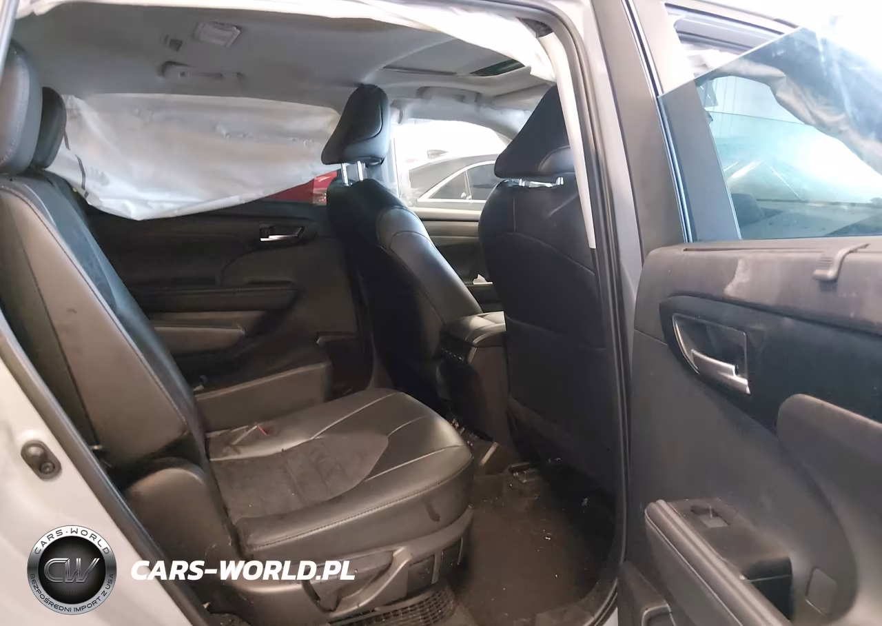 2025 Toyota Highlander Hybrid Xle Nightshade VIN:5TDKBRCH6SS669060 - 8