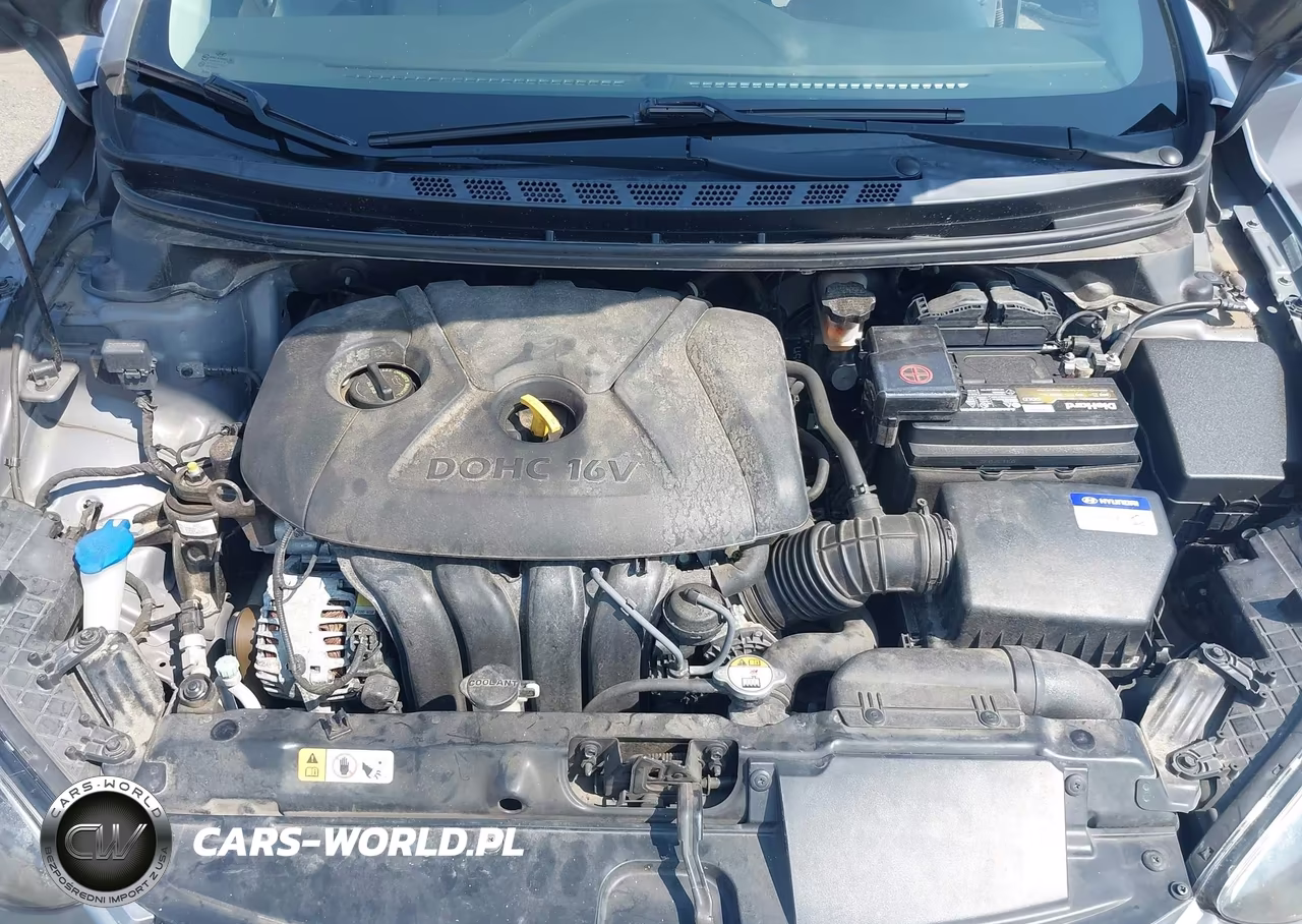 2013 Hyundai Elantra Gls VIN:KMHDH4AE1DU529950 - 10