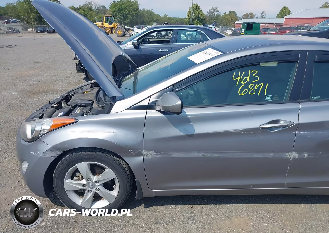 2013 Hyundai Elantra Gls VIN:KMHDH4AE1DU529950 - 6