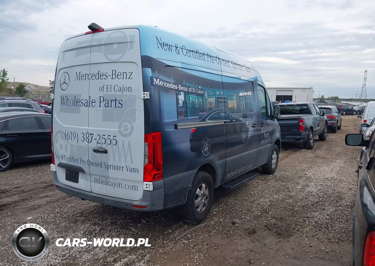 2019 Mercedes-Benz Sprinter 2500 Standard Roof V6 VIN:WD4PF0CDXKT003149 - 4