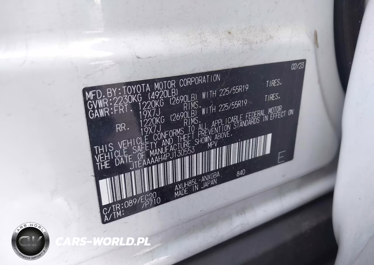 2023 Toyota Venza Nightshade Edition VIN:JTEAAAAH4PJ130553 - 9