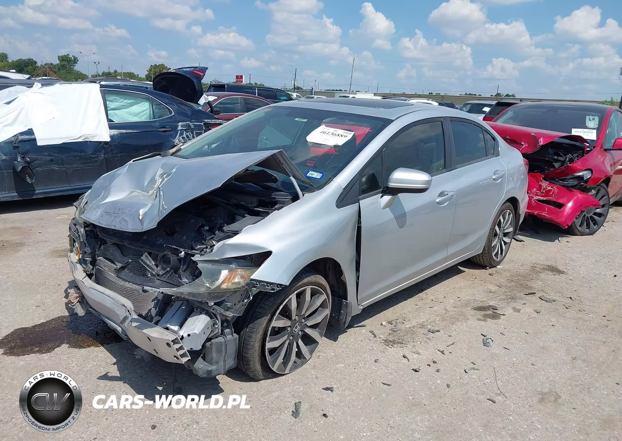 2015 Honda Civic Ex-L VIN:2HGFB2F92FH533222 - 2