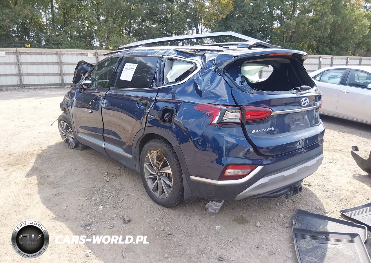 2020 Hyundai Santa Fe Sel VIN:5NMS33AD8LH303535 - 3