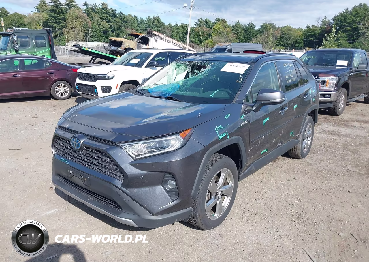 2020 Toyota Rav4 Hybrid Limited VIN:JTMDWRFV3LD526529 - 2