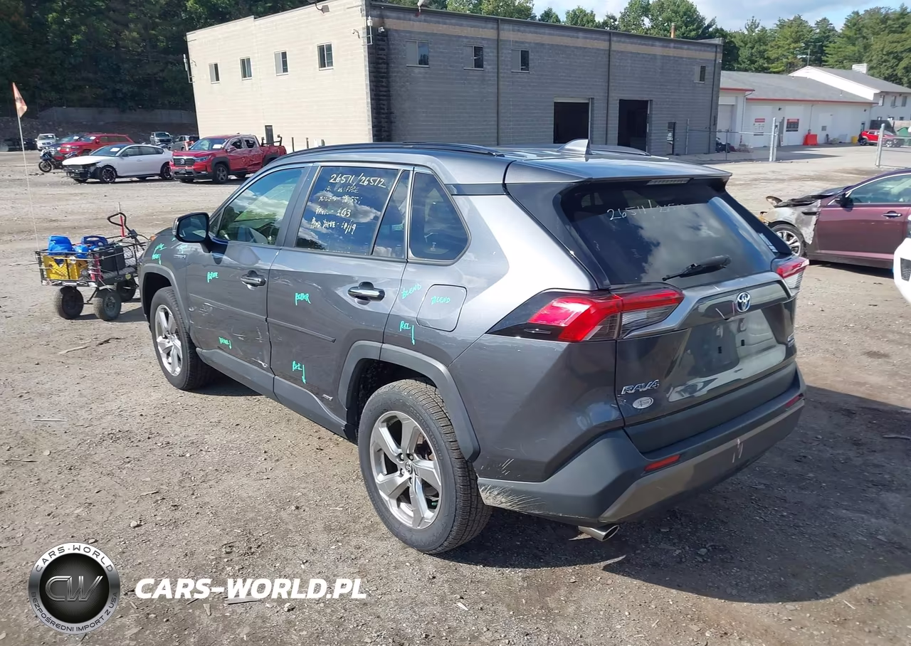 2020 Toyota Rav4 Hybrid Limited VIN:JTMDWRFV3LD526529 - 3