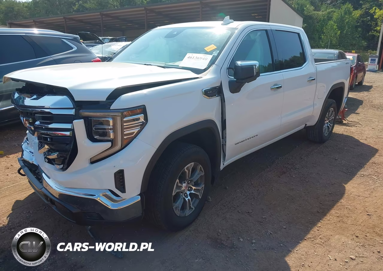 2025 GMC Sierra 1500 4Wd Short Box Slt VIN:1GTUUDED3SZ247360 - 2