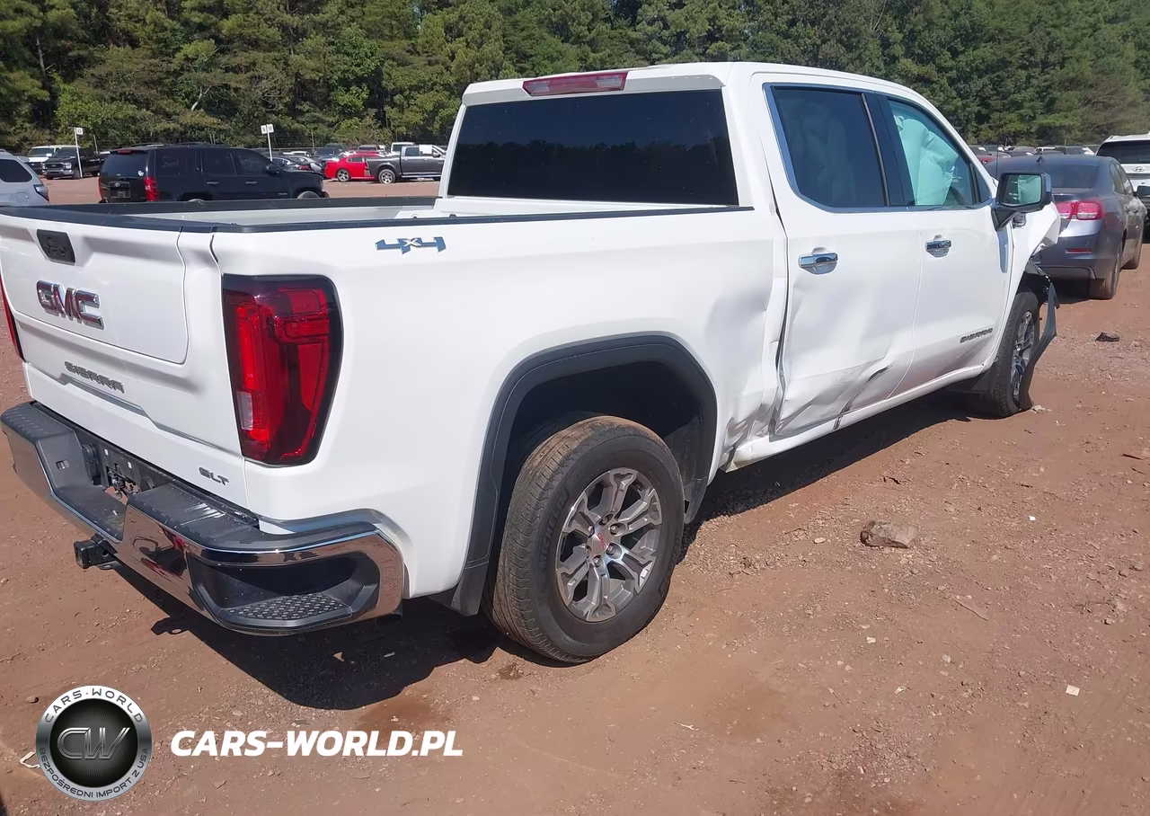 2025 GMC Sierra 1500 4Wd Short Box Slt VIN:1GTUUDED3SZ247360 - 4