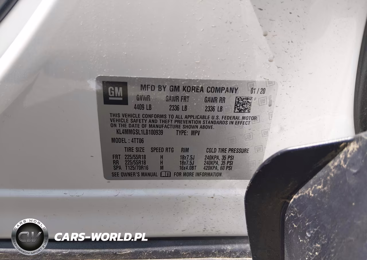 2020 Buick Encore Gx Awd Essence VIN:KL4MMGSL1LB100939 - 9