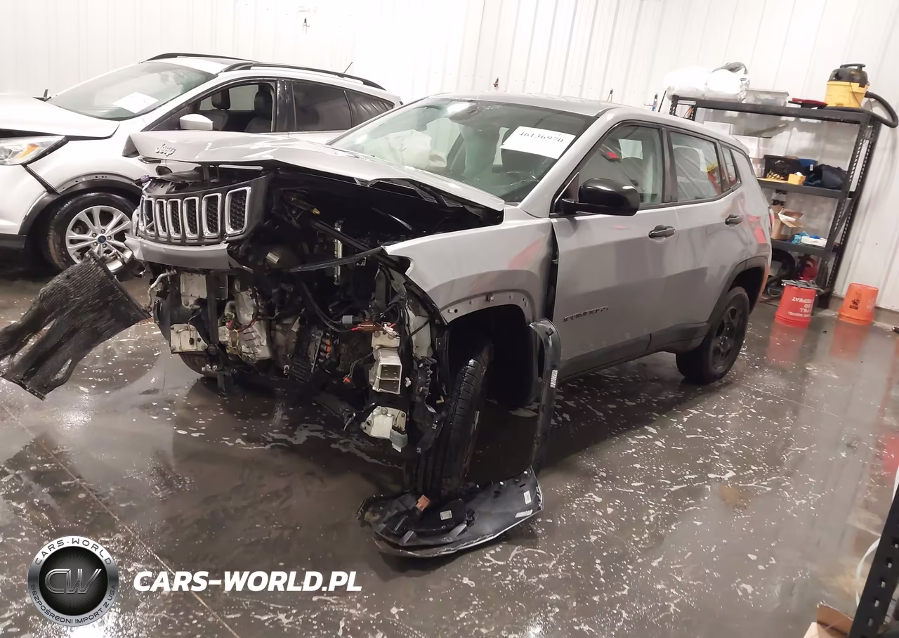 2018 Jeep Compass Sport 4X4 VIN:3C4NJDAB7JT192435 - 2