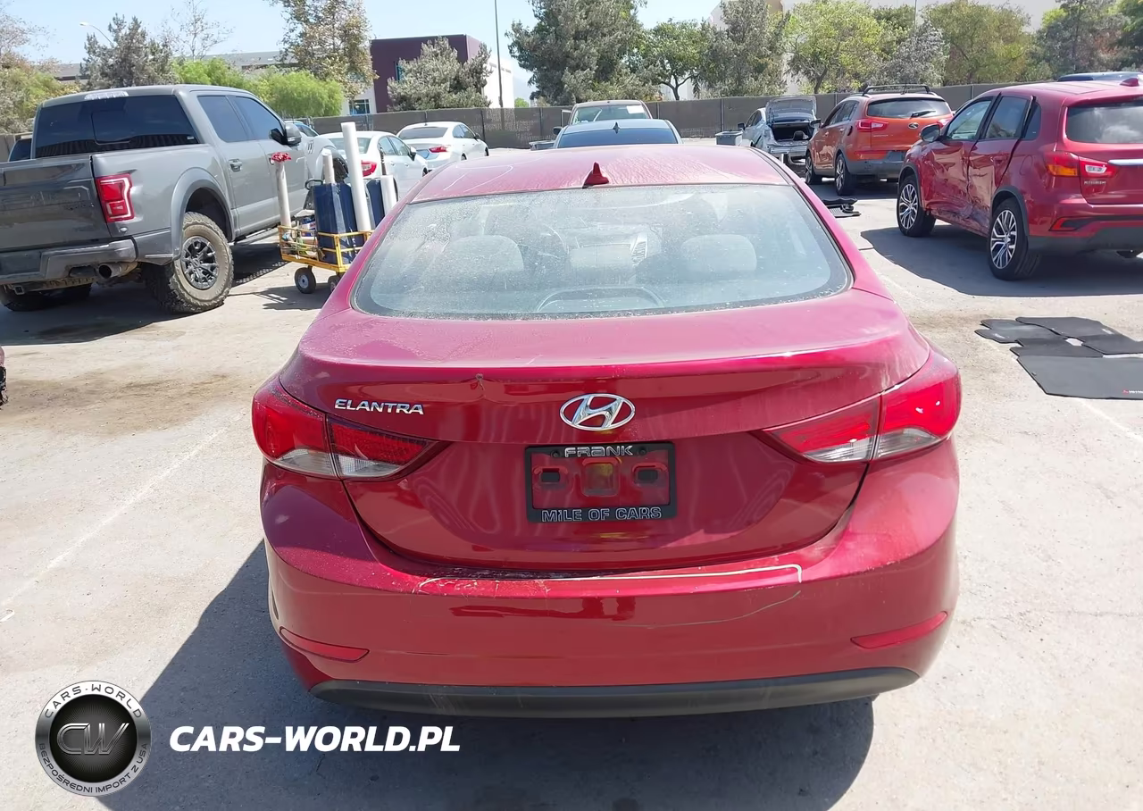 2016 Hyundai Elantra Se VIN:5NPDH4AE0GH727194 - 17