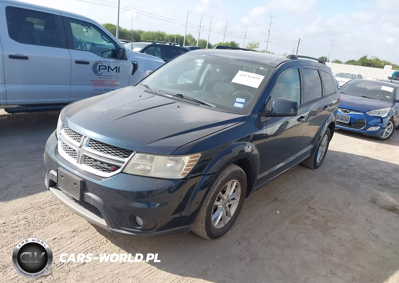 2014 Dodge Journey Sxt VIN:3C4PDCBG1ET250601 - 2