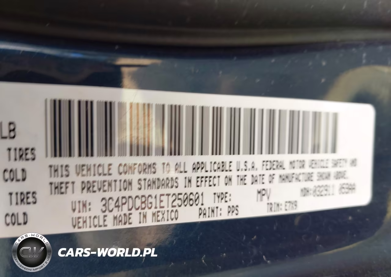 2014 Dodge Journey Sxt VIN:3C4PDCBG1ET250601 - 9