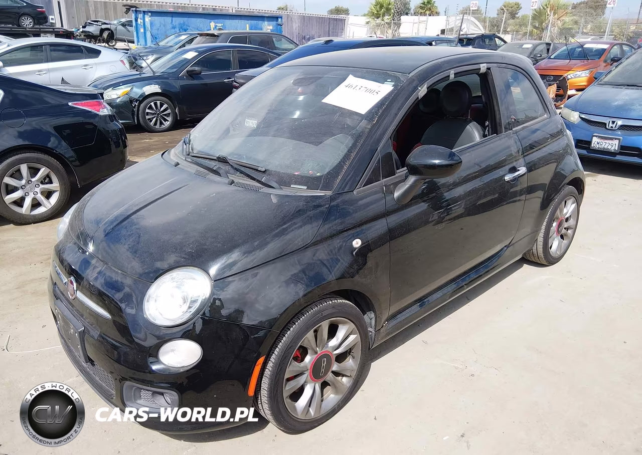 2015 Fiat 500 Sport VIN:3C3CFFBR2FT710625 - 2