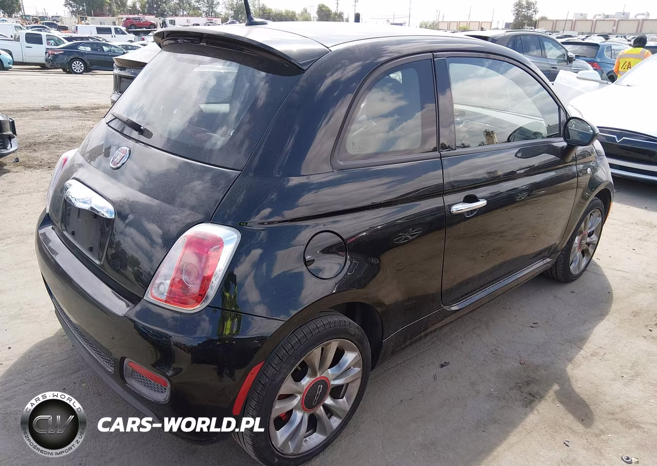 2015 Fiat 500 Sport VIN:3C3CFFBR2FT710625 - 4