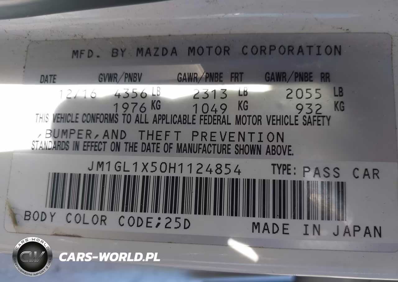 2017 Mazda Mazda6 Grand Touring VIN:JM1GL1X50H1124854 - 9