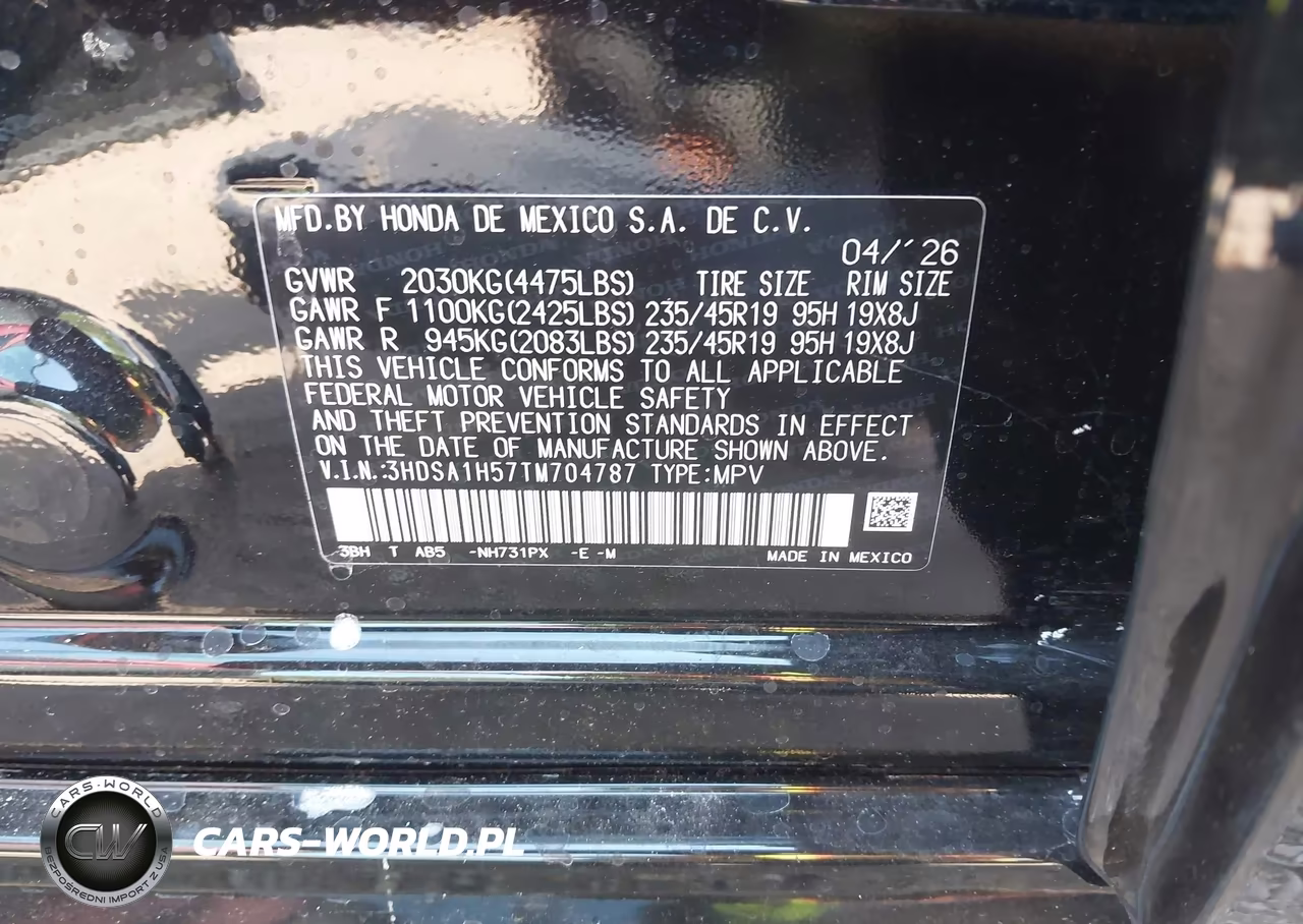 2026 Acura Adx A-Spec VIN:3HDSA1H57TM704787 - 9