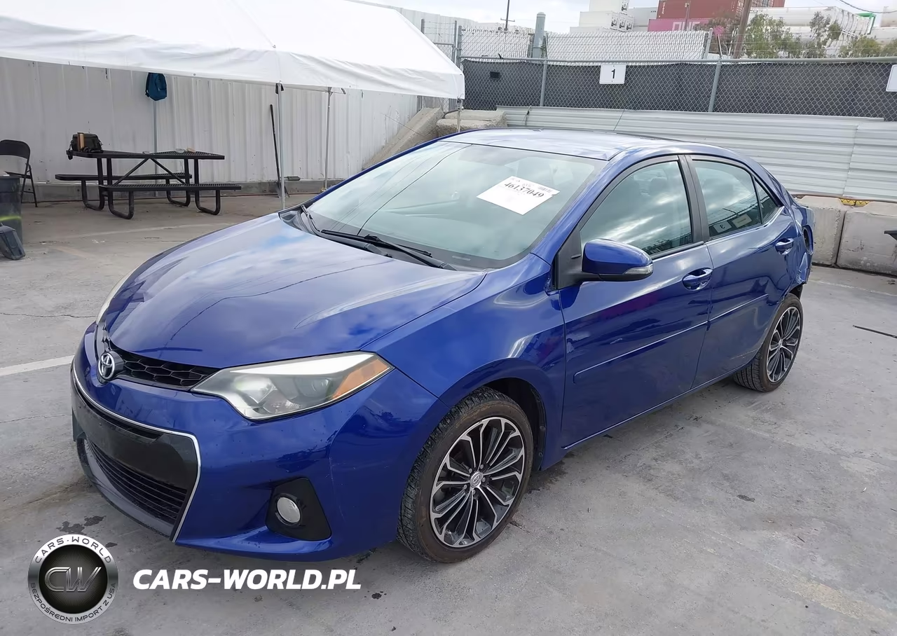 2016 Toyota Corolla S Plus VIN:5YFBURHE0GP367949 - 2