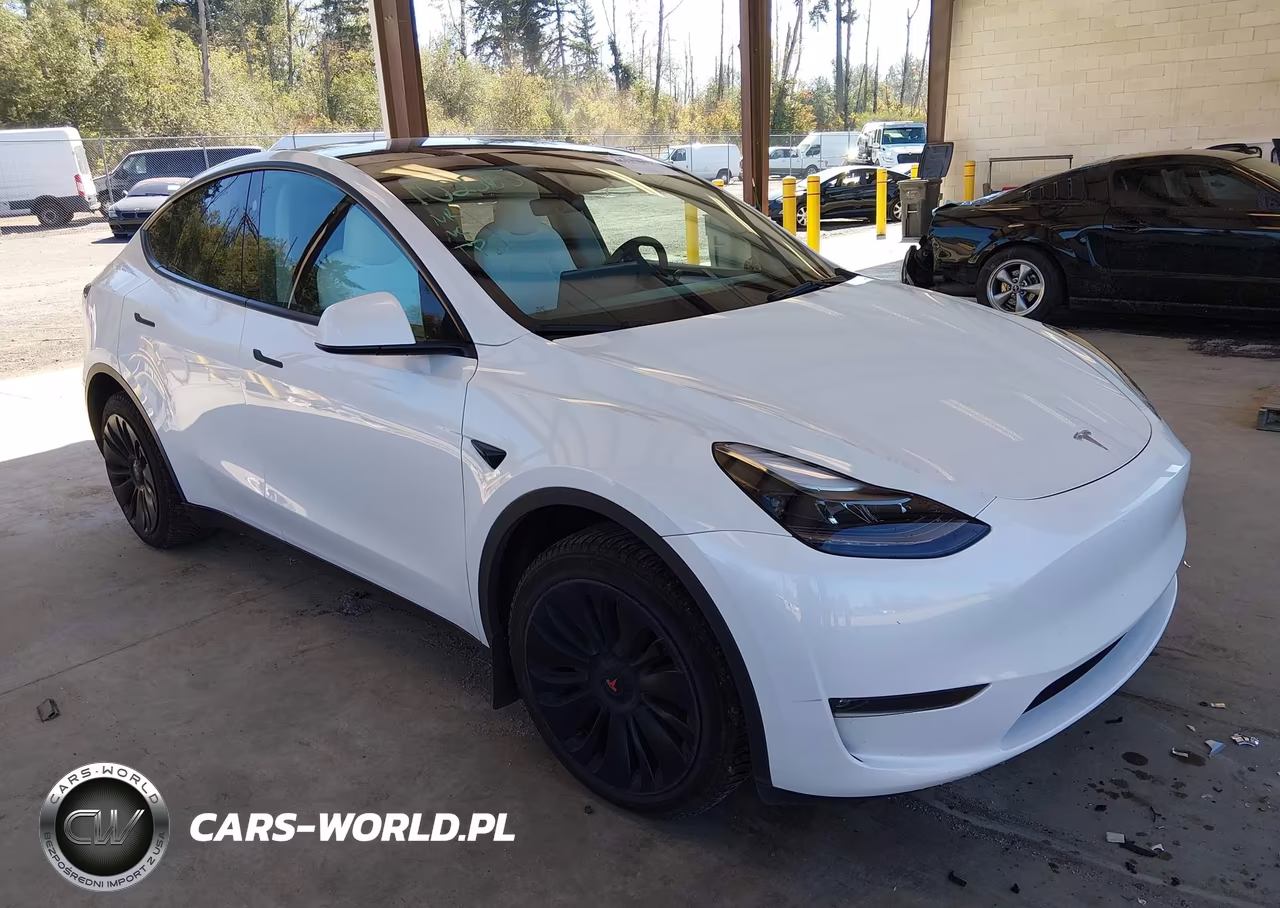 2024 Tesla Model Y Long Range Dual Motor All-Wheel Drive VIN:7SAYGDEEXRF047760 - 1