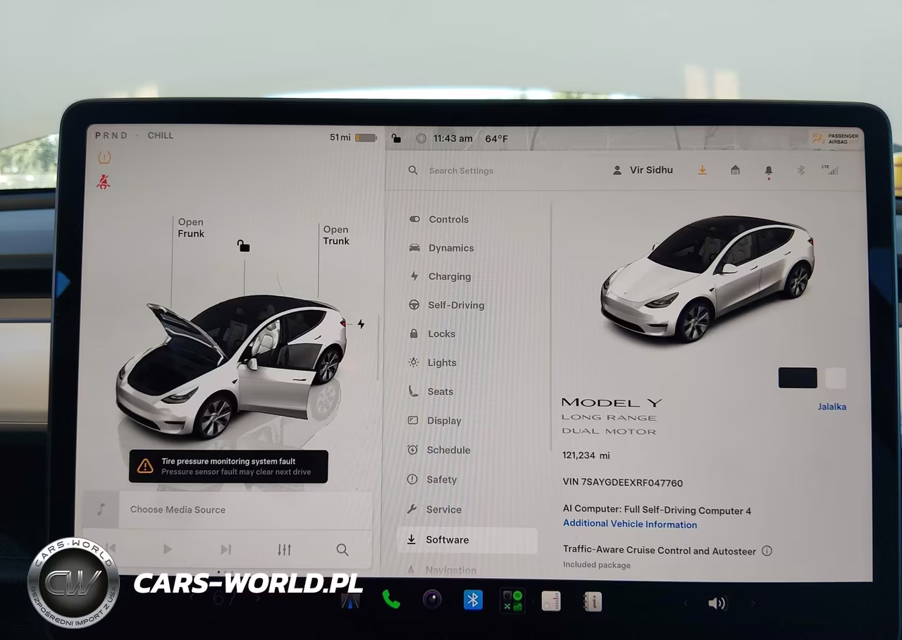2024 Tesla Model Y Long Range Dual Motor All-Wheel Drive VIN:7SAYGDEEXRF047760 - 7