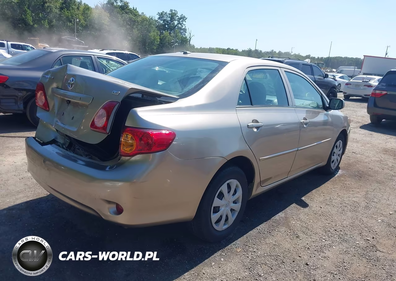2009 Toyota Corolla Le VIN:1NXBU40E19Z052805 - 4
