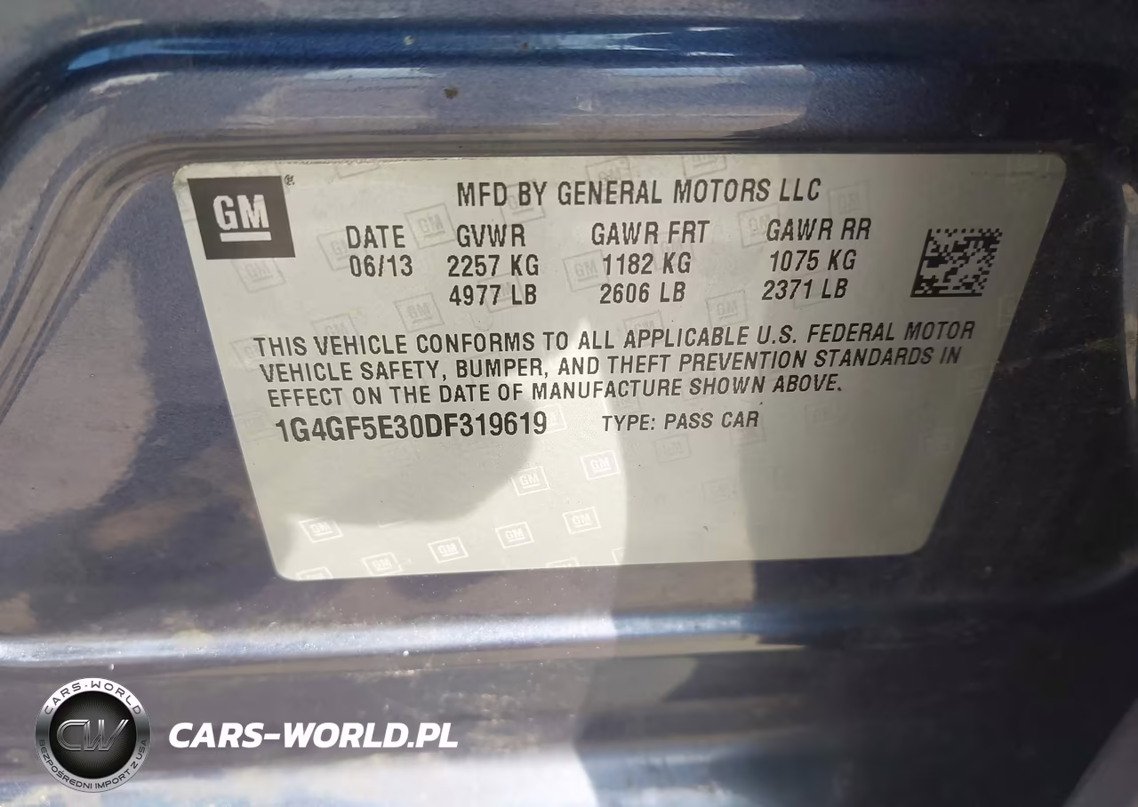 2013 Buick Lacrosse Premium 1 Group VIN:1G4GF5E30DF319619 - 9