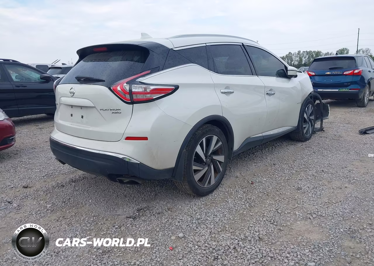 2017 Nissan Murano Platinum VIN:5N1AZ2MH1HN186731 - 4