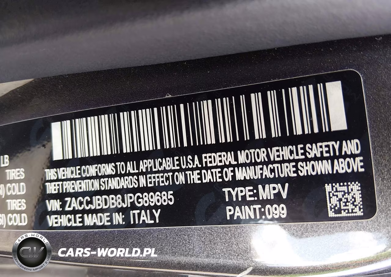 2018 Jeep Renegade Limited 4X4 VIN:ZACCJBDB8JPG89685 - 9