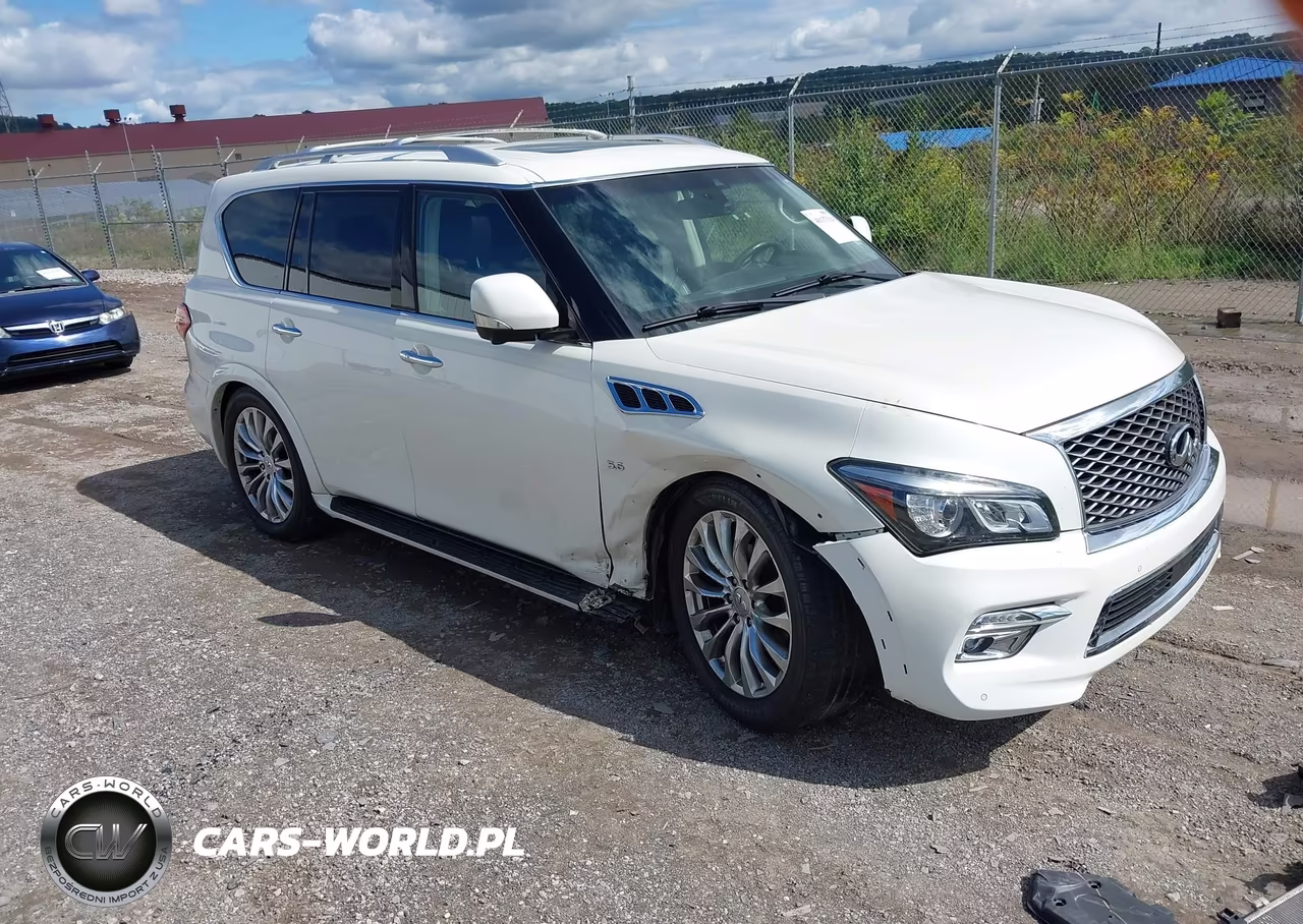 2017 Infiniti Qx80 VIN:JN8AZ2NE0H9155427 - 1