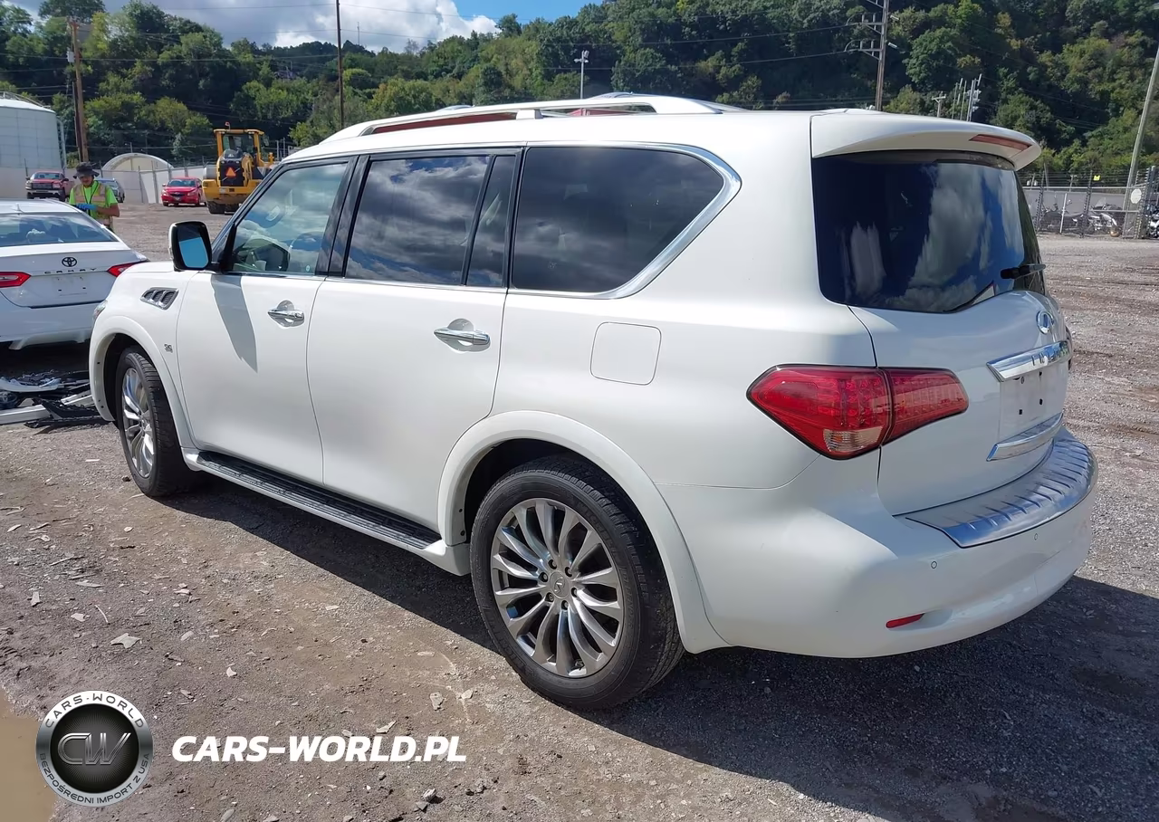 2017 Infiniti Qx80 VIN:JN8AZ2NE0H9155427 - 3